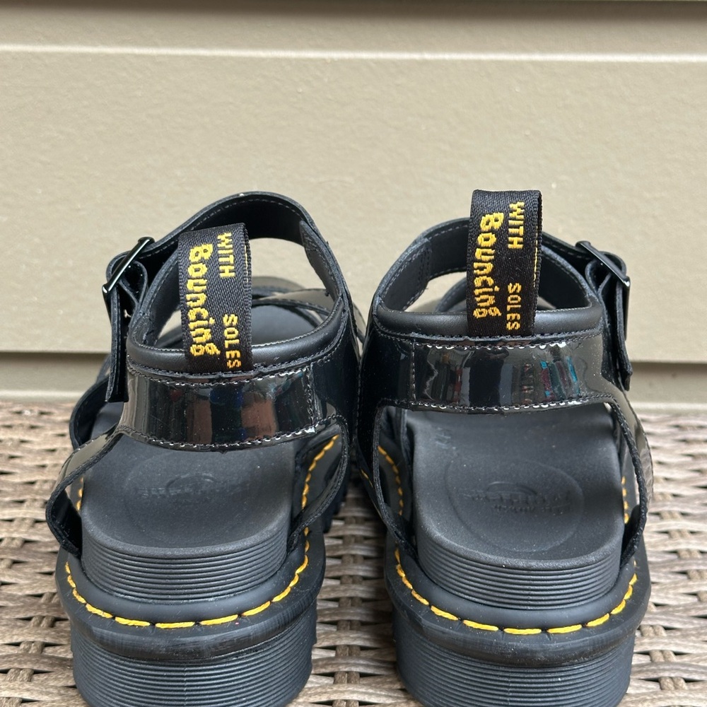 Black Patent women Sandals - Picture 5 of 8